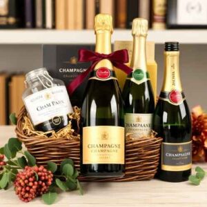 Geschenkkorb Champagner
